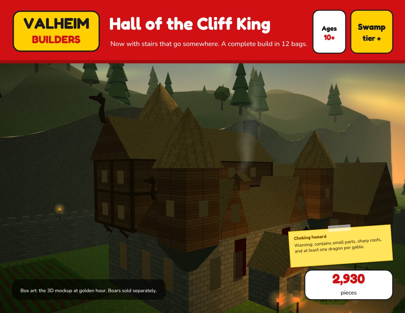 Hall of the Cliff King (Now With Stairs That Go Somewhere)